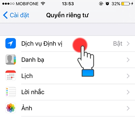 Tắt chế độ tự tải ứng dụng