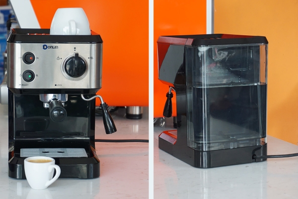 máy espresso cũ có thể pha nhiều loại cafe khác nhau
