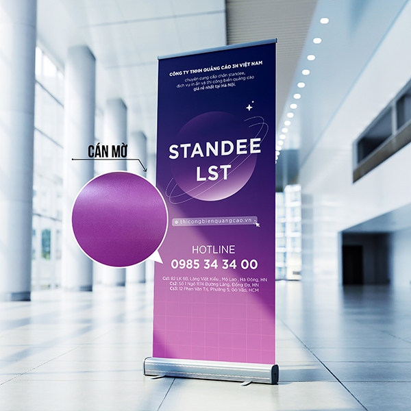 In Standee Cuốn 60*160