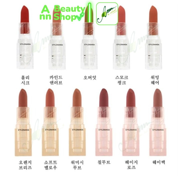 Son Thỏi Lì 3CE Soft Matte Lipstick 3.5g