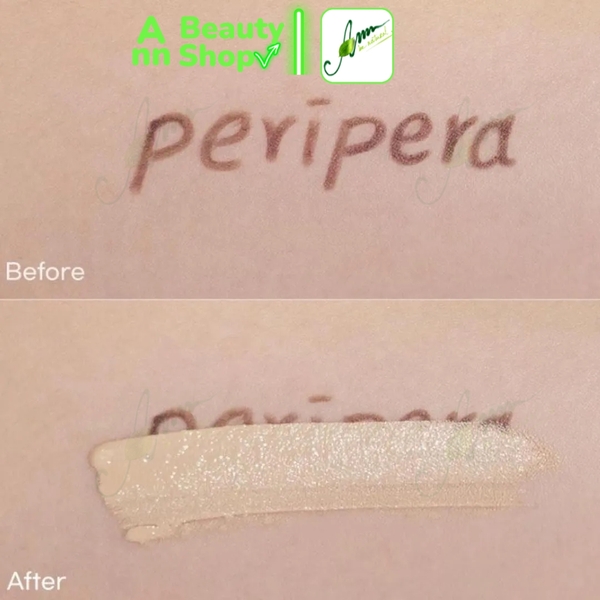 Che Khuyết Điểm Peripera Double Longwear Cover Concealer 5.5g