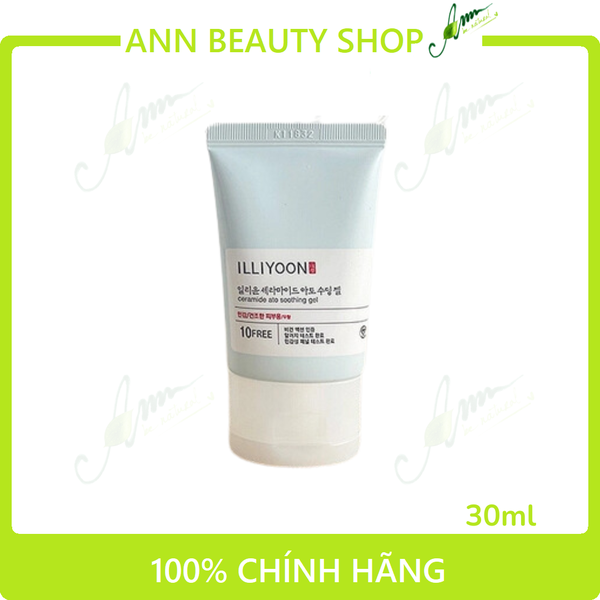 GEL dưỡng da mặt và toàn thân Illiyoon Creamide Ato Soothing Gel 175ml