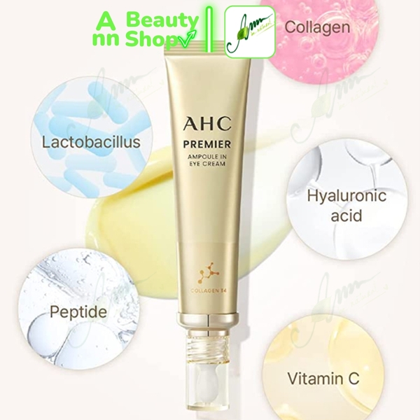 Kem Mắt Chống Lão Hóa Cho Toàn Mặt AHC Premier Ampoule In Eye Cream Collagen T4