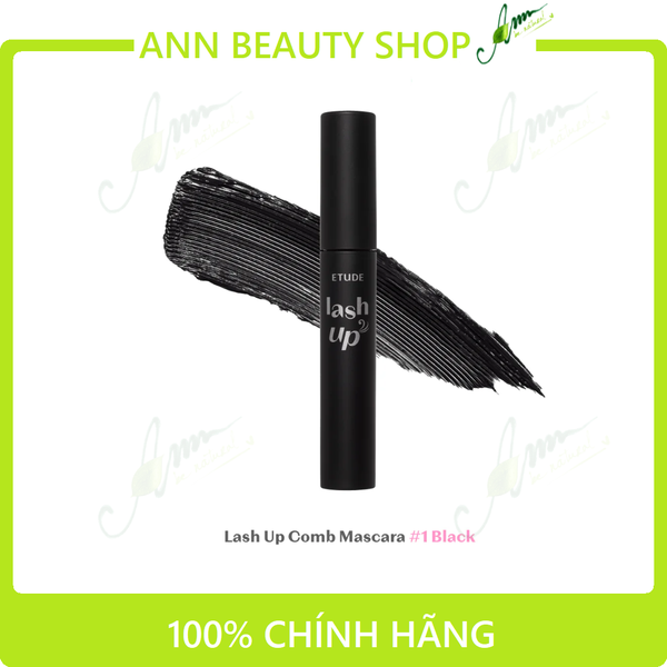 Set Mascara Kẹp mi Etude House Lash Up Comb Mascara Curler