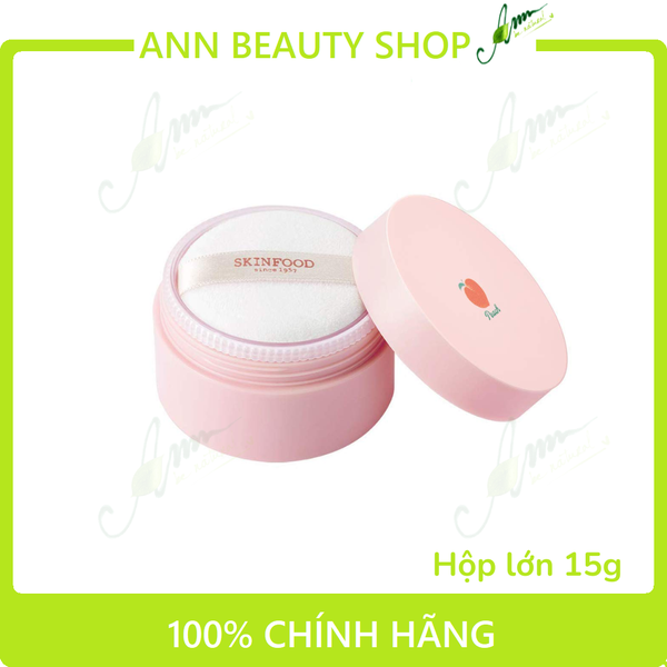 Phấn Phủ Dạng Bột Peach Cotton Multi Finish Powder Skinfood