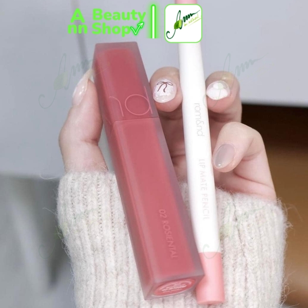 Son kem lì Romand 02 Chì kẻ viền môi Romand 02
