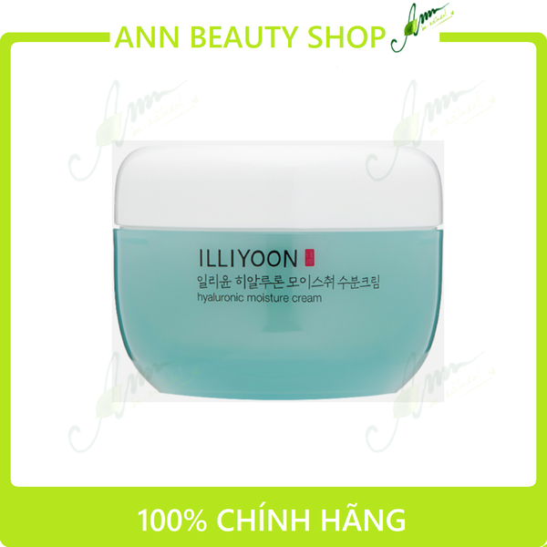 Kem dưỡng ẩm cấp nước cho da mặt và toàn thân Illiyoon Hyaluron Moisture Cream 100ml (dạng hủ)