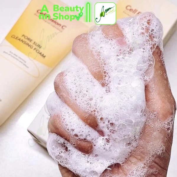 Sữa rửa mặt Cell Fusion C Pore Sun Cleansing Foam