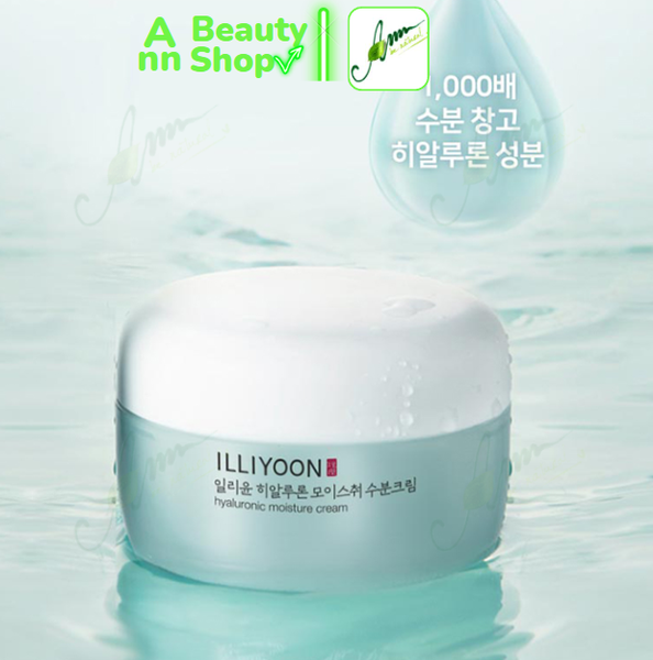 Kem dưỡng ẩm cấp nước cho da mặt và toàn thân Illiyoon Hyaluron Moisture Cream 100ml (dạng hủ)