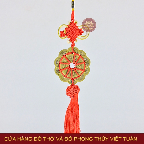 Tiền xu hoa mai kết