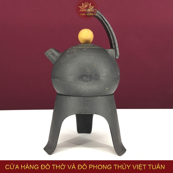 Ấm trà gang
