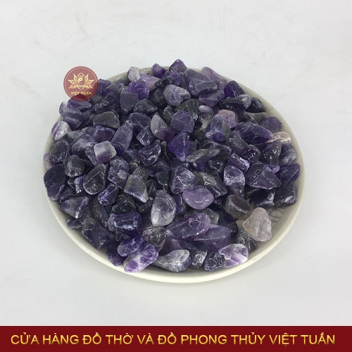 Đá thạch anh tím vụn