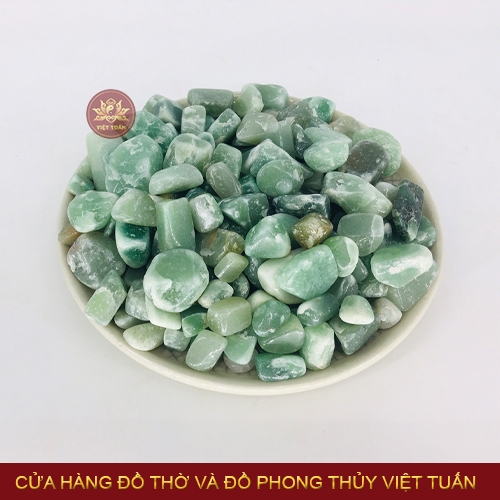Đá thạch anh xanh vụn
