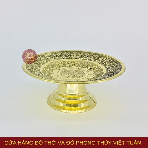 Mâm bồng long phụng đồng vàng