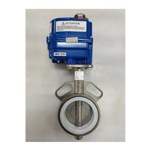 Van bướm điều khiển điện inox  Wonil Hàn Quốc