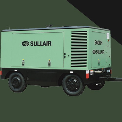 Máy nén khí trục vít diesel áp suất trung bình và cao áp 550RH – 750H Sullair