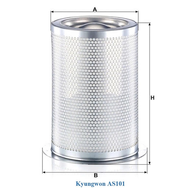 Lọc tách dầu Kyungwon AS101 75Kw