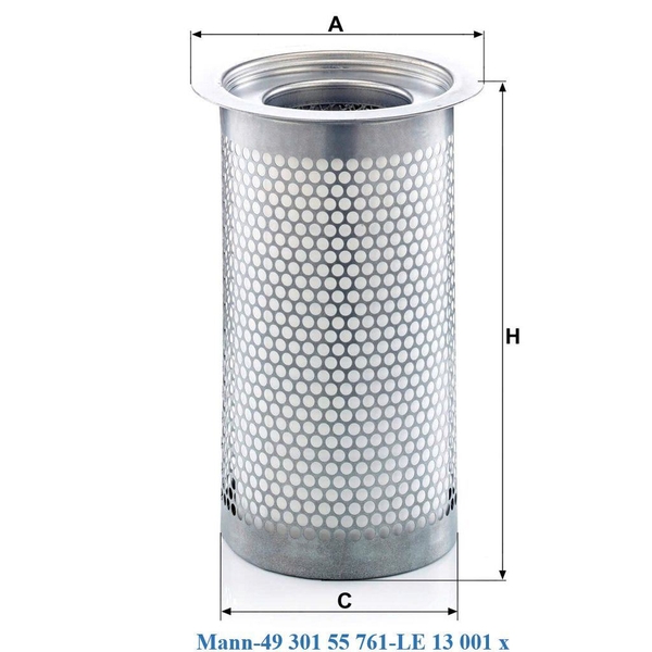 Lọc tách dầu Mann-49 301 55 761-LE 13 001 x