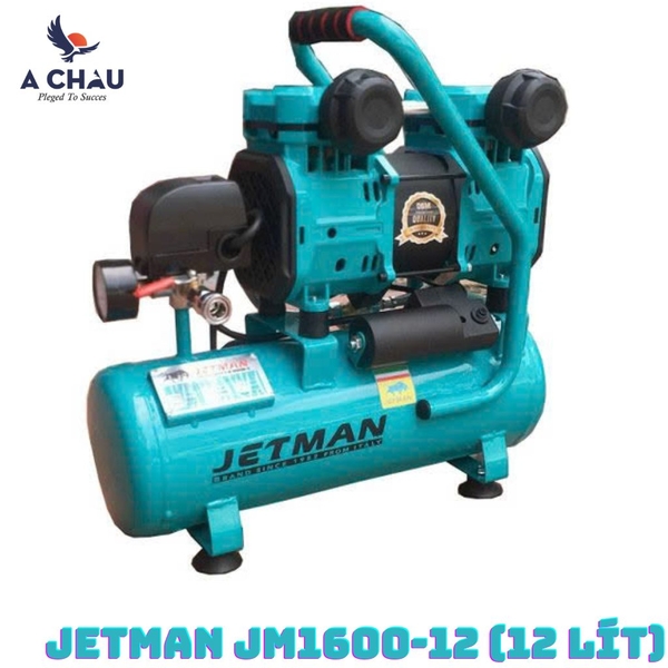 Máy nén khí không dầu mini Jetman JM1600-12 (12L)