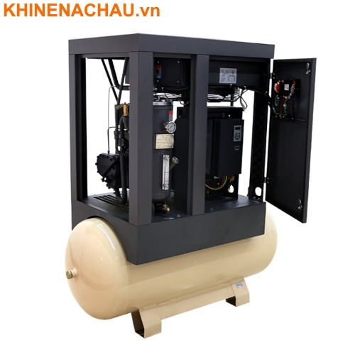 Máy trục vít tích hợp Trung Quốc 4~15kw giá siêu rẻ