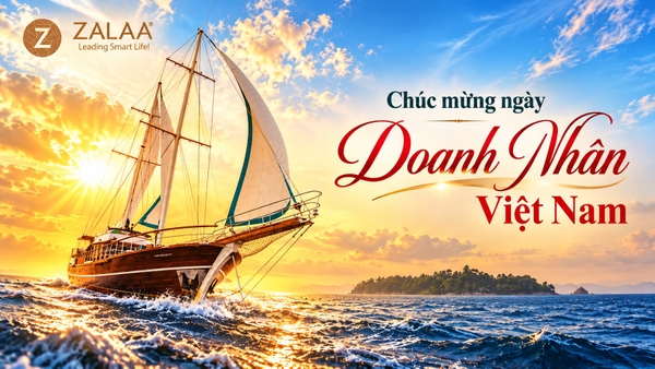 ZALAA chúc mừng Ngày Doanh nhân Việt Nam 13/10