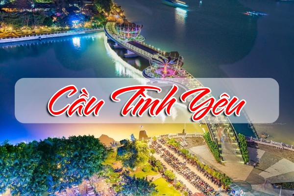 Tổng Hợp Các Kiểu Cột Đèn Trái Tim nổi bật nhất trên các Cầu Tình Yêu tại Việt Nam