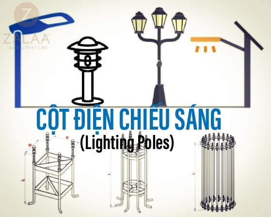 CỘT ĐIỆN CHIẾU SÁNG (Lighting Poles)