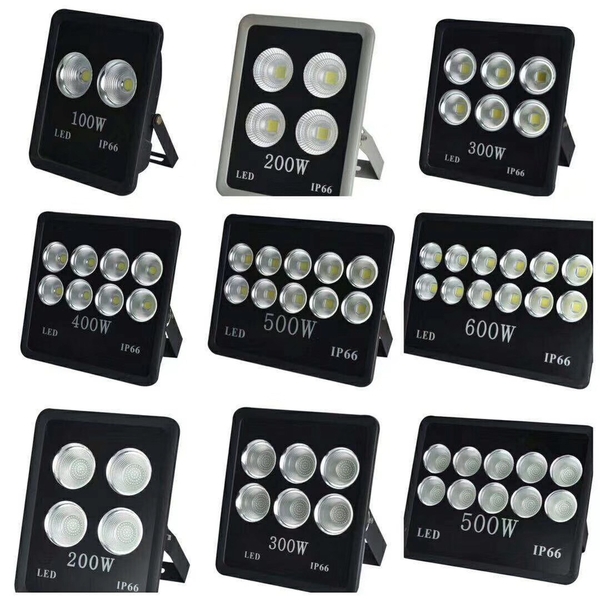 Bộ sưu tập đèn pha công suất lớn chiếu sáng ngoài trời độ bền cao từ 200w trở lên