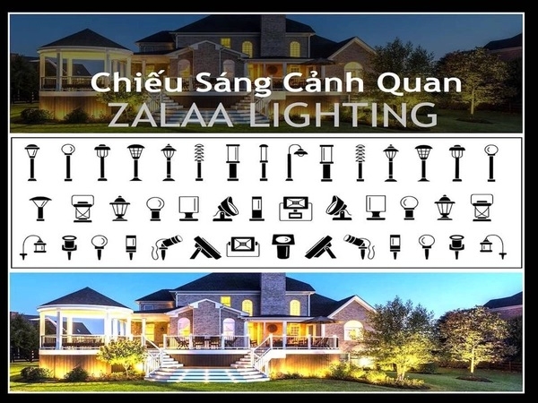 Garden Lighting Solutions - Giải Pháp Chiếu Sáng Cảnh Quan Sân Vườn, Công Viên Ngoài Trời