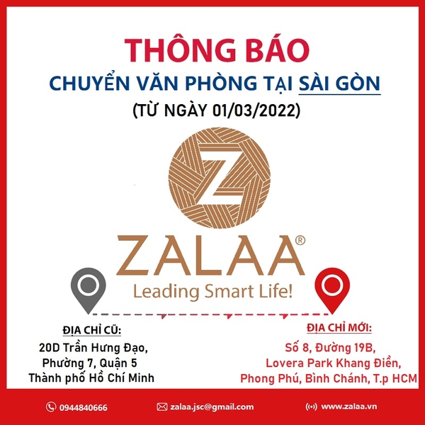 [Thông Báo] Chuyển Văn Phòng tại Sài Gòn tới điểm giao dịch mới