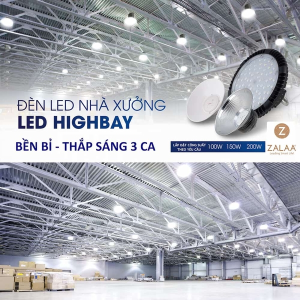 Warehouse & Industrial Lighting Solutions - Giải Pháp Chiếu Sáng Công Nghiệp Nhà Xưởng & Kho Hàng