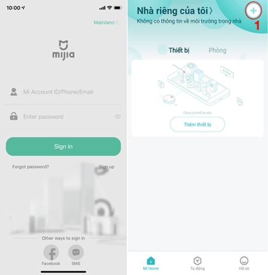 Cách thêm robot hút bụi Mi Robot Vacuum Mop vào ứng dụng Mi-home