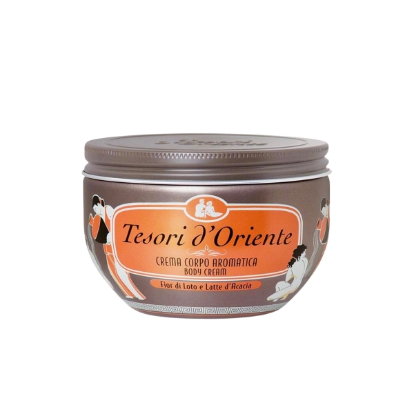 Kem Dưỡng Thể Nước Hoa Tesori d'Oriente Body Cream 300ml - Lotus Flower And Shea Butter