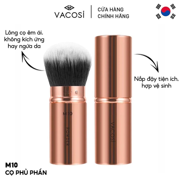 Cọ Phấn Phủ Vacosi Powder Brush M10