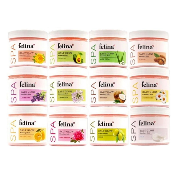 Muối Tắm Tẩy Tế Bào Chết Felina Salt Glow 500g