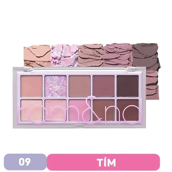 Bảng Phấn Mắt 10 Ô Romand Better Than Palette (Mẫu Mới) - Dreamy Lilac Garden