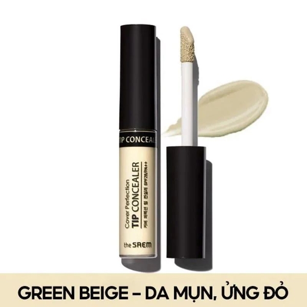 Che Khuyết Điểm The Saem Cover Perfection Tip Concealer (Color Correcting)