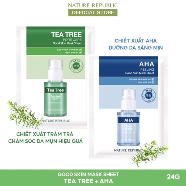Mặt Nạ Giấy Nature Republic Good Skin Mask Sheet 24g