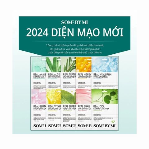 Mặt Nạ Giấy Some By Mi Real Care Mask 20g (Mẫu Mới)
