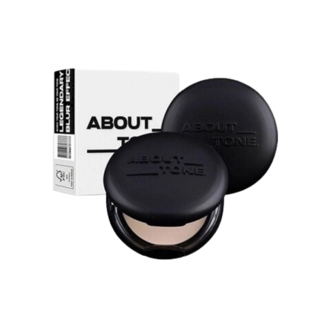 Phấn Phủ Dạng Nén About Tone Blur Powder Pact (Đen)