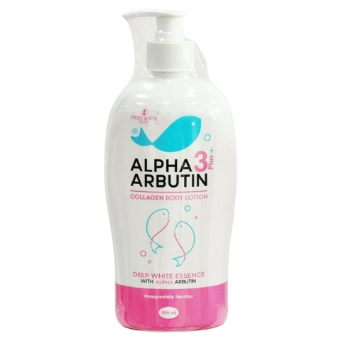 Sữa Dưỡng Thể Trắng Da Body Precious Skin Alpha Arbutin 3+ Collagen Body Lotion 500ml