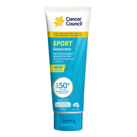 Kem Chống Nắng Cancer Council CCA Sport Sunscreen SPF50 110ml