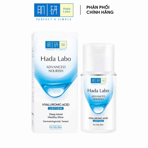 Dung Dịch Hada Labo Advanced Nourish Hyaluronic Acid Lotion For Oily Skin 100ml