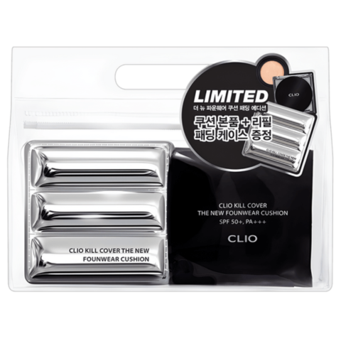 Phấn Nước 2 Lõi CLIO Kill Cover The New Founwear Cushion SPF50+ 15g (Padding Case Limited)