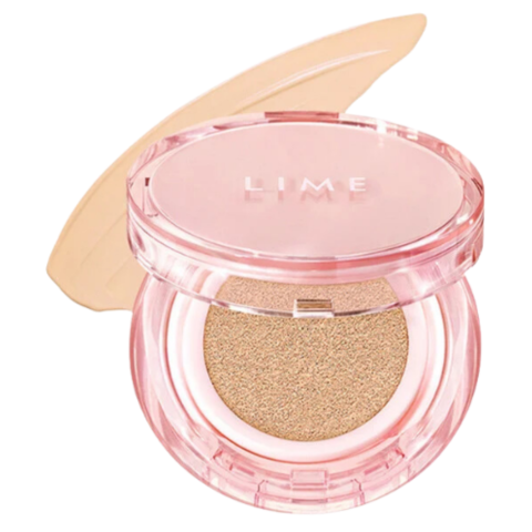 Phấn Nước Lime Skin Fit Long-Wear Cover Cushion SPF50+ 15g (Hồng)