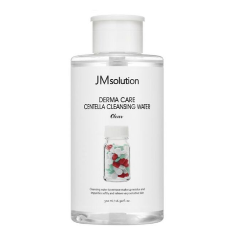 Nước Tẩy Trang Rau Má JMsolution Derma Care Centella Cleansing Water 500ml