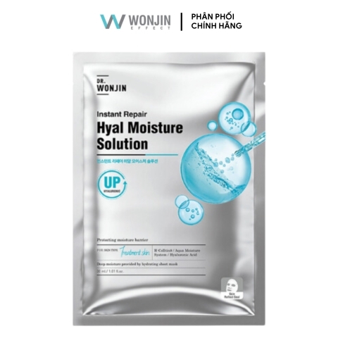 Mặt Nạ Cấp Ẩm Cấp Tốc Dr Wonjin Instant Repair Hyal Moisture Solution 30ml