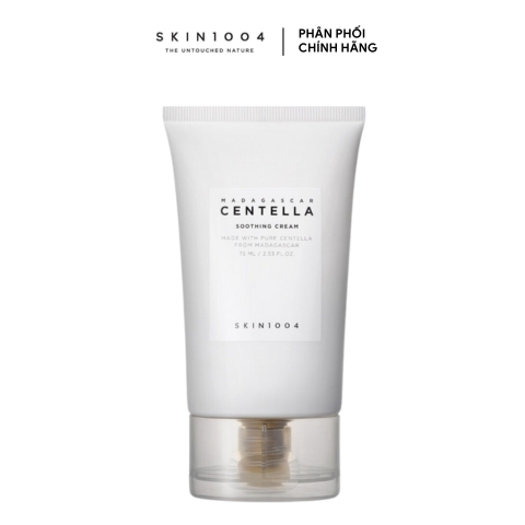 Kem Dưỡng Skin1004 Làm Dịu Da Chiết Xuất Rau Má Madagascar Centella Soothing Cream (Nắp Trắng)