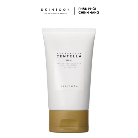 Kem Dưỡng Skin1004 Rau Má Dưỡng Ẩm, Phục Hồi Da Madagascar Centella 75ml (Nắp Vàng)