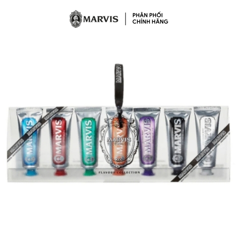 Set 7 Kem Đánh Răng Marvis Toothpaste Flavour Collection 25ml